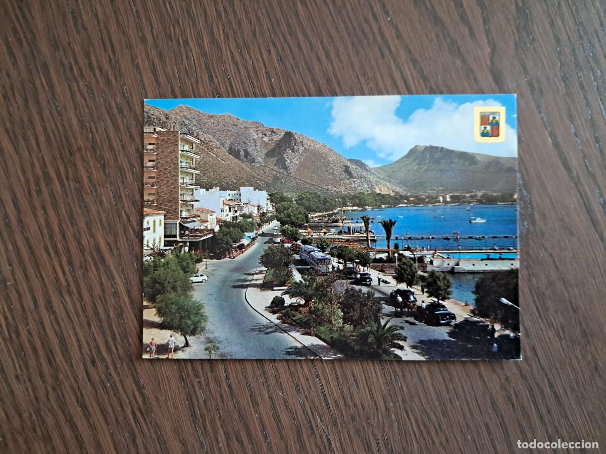 Postales: postal de Espa&ntilde;a, vista parcial Puerto de Pollensa, Mallorca n&ordm; 1723. a&ntilde;os 70.