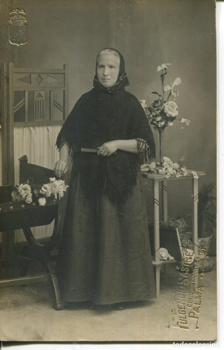 Postales: MALLORCA-ABUELA CON VESTIDO DE LA &Eacute;POCA- A&Ntilde;OS 1920-FOTO F. SASTRE