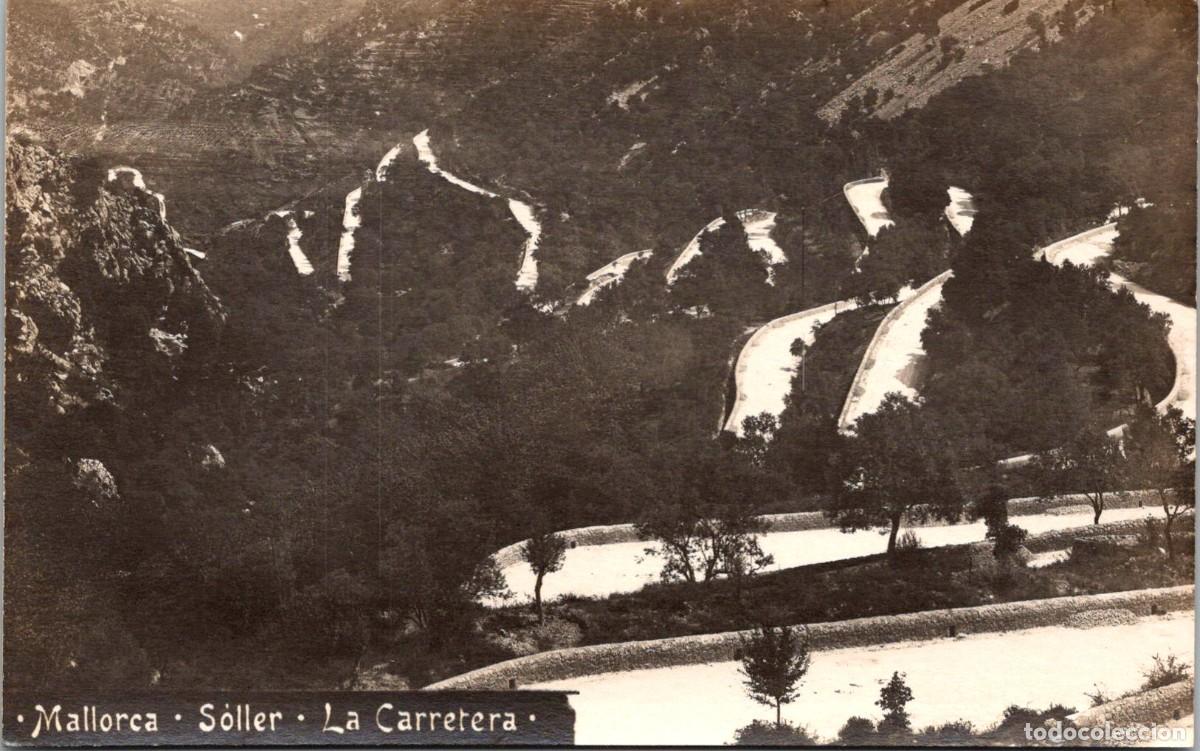 Postales: Mallorca - S&oacute;ller - La Carretera - Postal Fotogr&aacute;fica - Sin datos - 137x86mm