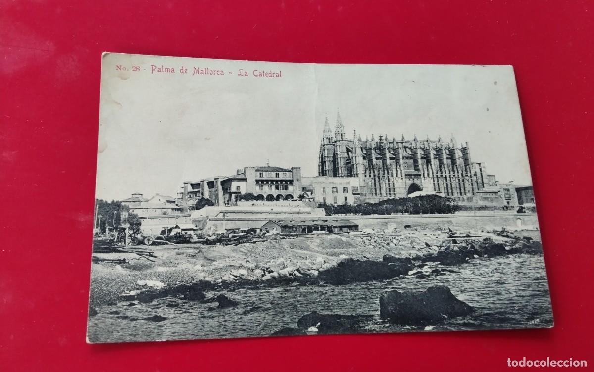 Postales: PALMA DE MALLORCA , POSTAL ANTIGUA , BLANCO Y NEGRO