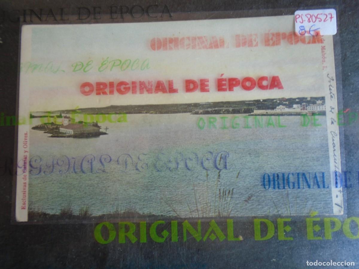 Postales: (PS-80527 )POSTAL DE MAHON-PUERTO.EXCLUSIVAS DE CALAFAT Y OLIVERES