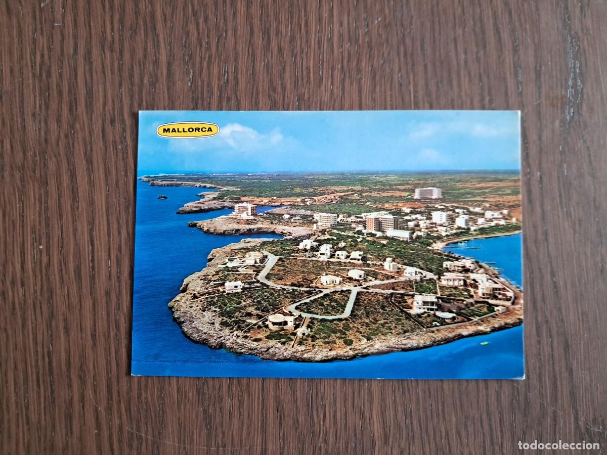 Postales: postal de Espa&ntilde;a, vista a&eacute;rea de Porto Colom, Felanitx, Mallorca. a&ntilde;o 1969.