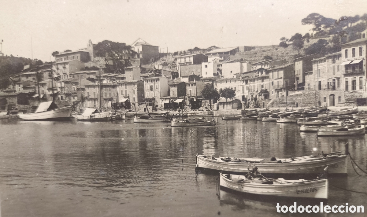 Postales: S&Oacute;LLER PORT POSTAL FOTOGR&Aacute;FICA BALEARS C. 1940
