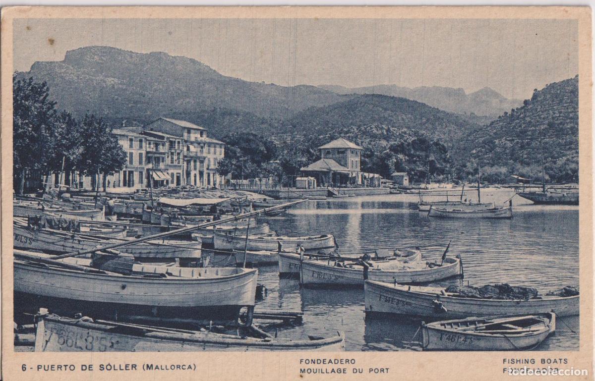 Postales: SOLLER (MALLORCA) FONDEADERO DEL PUERTO - HUECOGRABADO MUMBRU N&ordm;6 - S/C