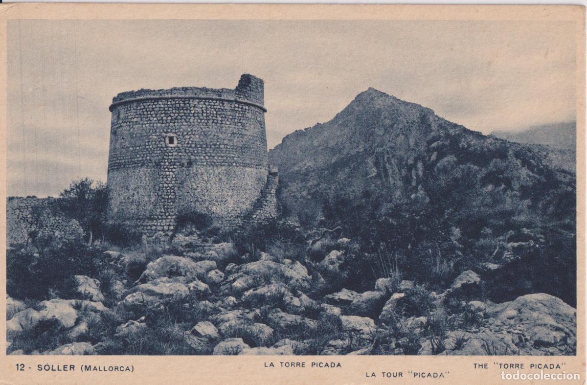 Postales: SOLLER (MALLORCA) LA TORRE PICADA - HUECOGRABADO MUMBRU N&ordm;12 - S/C