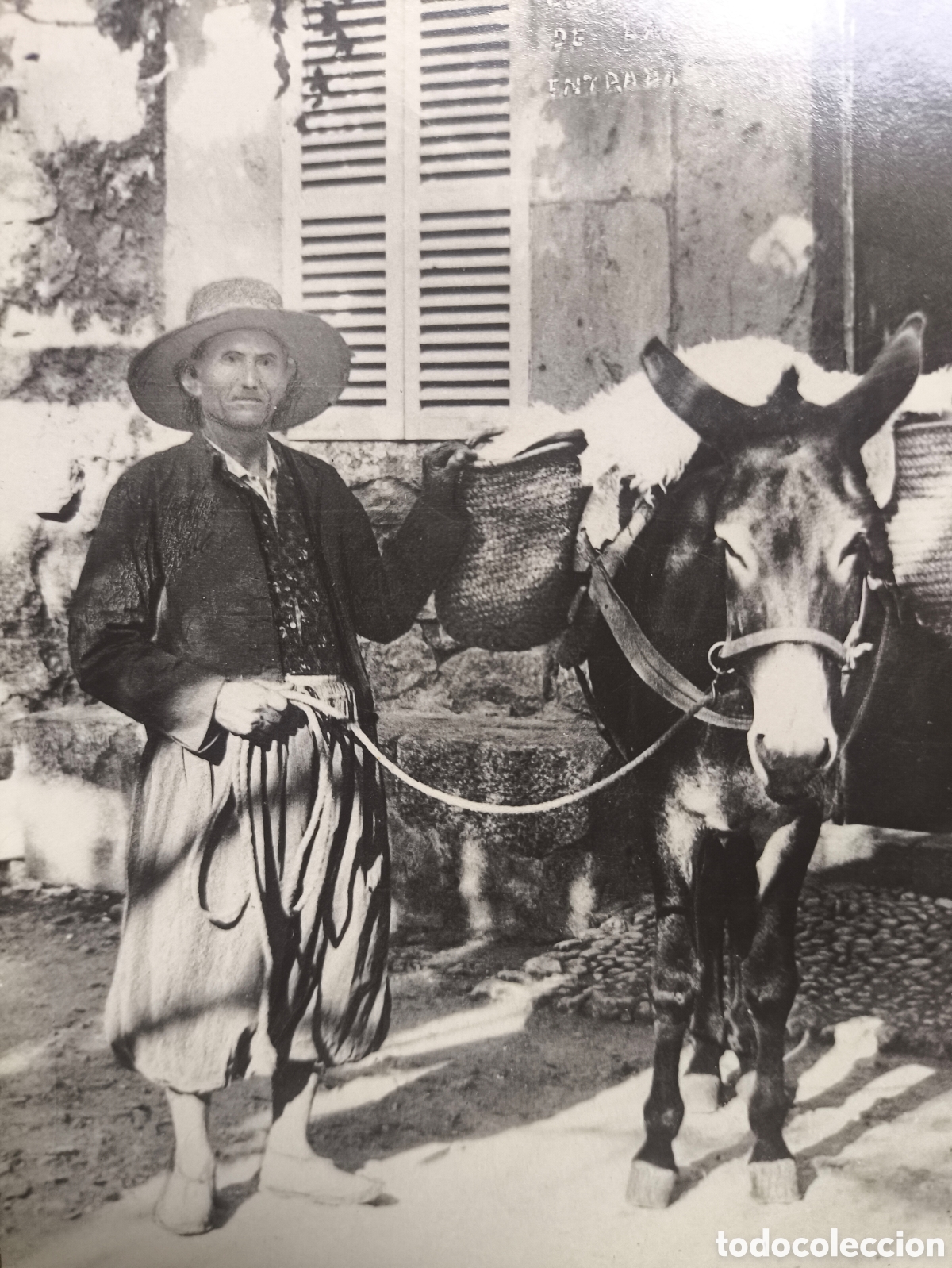 Postales: PAG&Egrave;S MALLORCA ETNOGRAFIA FOLKLORE POSTAL FOTOGR&Aacute;FICA BALEARS C. 1900
