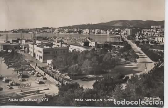 Postales: MALLORCA ESCRITA PALMA VISTA PUERTO