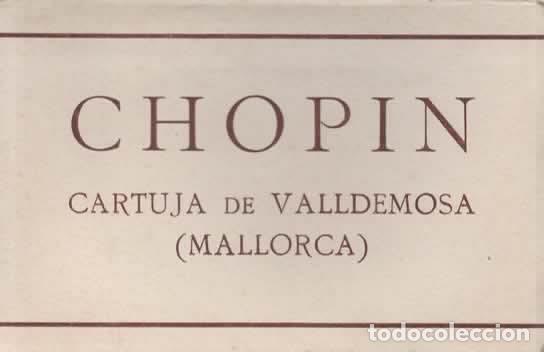Postales: BALEARES VALLDEMOSA MALLORCA BLOCK DE 10 POSTALES CHOPIN
