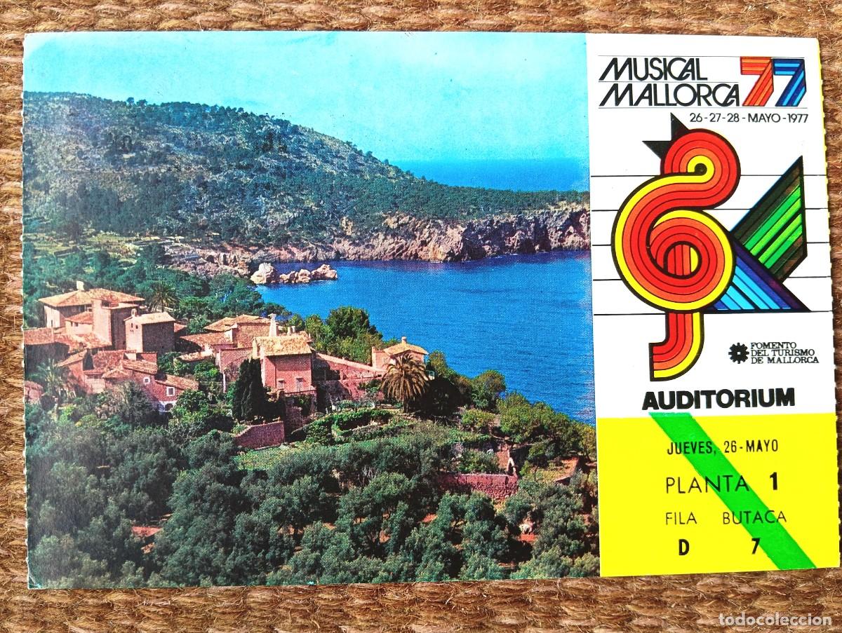 Postales: MUSICAL MALLORCA 77 AUDITORIUM - LLUCALCARI - MALLORCA