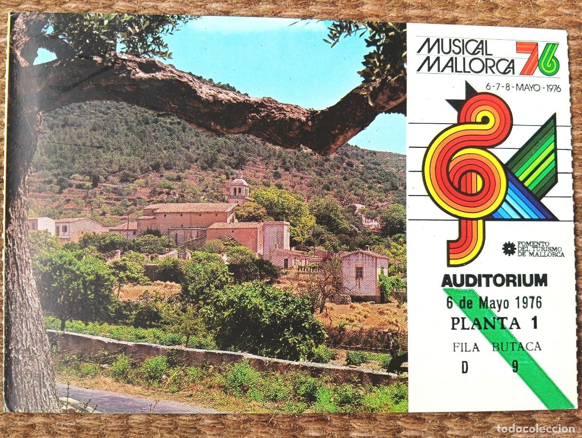 Postales: MUSICAL MALLORCA 76 AUDITORIUM - RANDA - MALLORCA