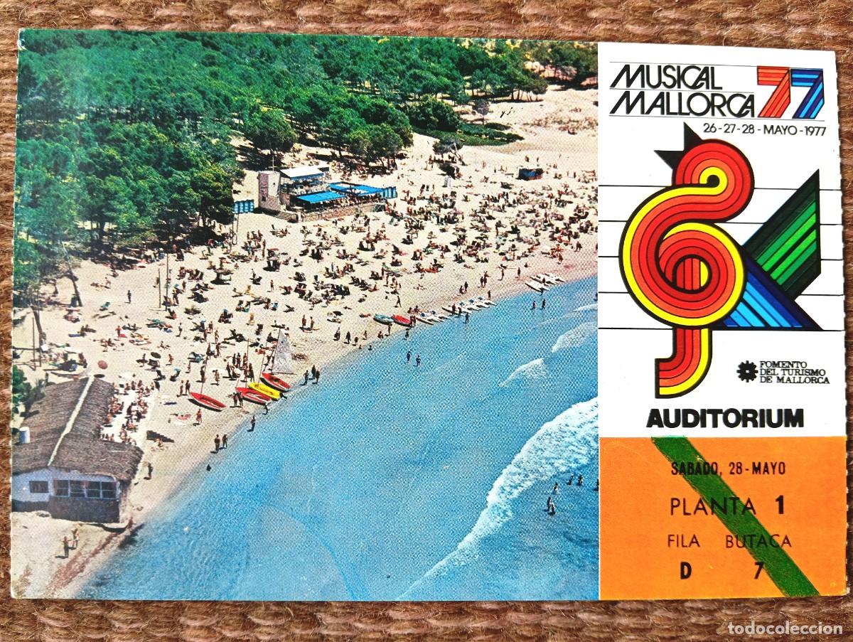 Postales: MUSICAL MALLORCA 77 AUDITORIUM - PAGUERA - MALLORCA