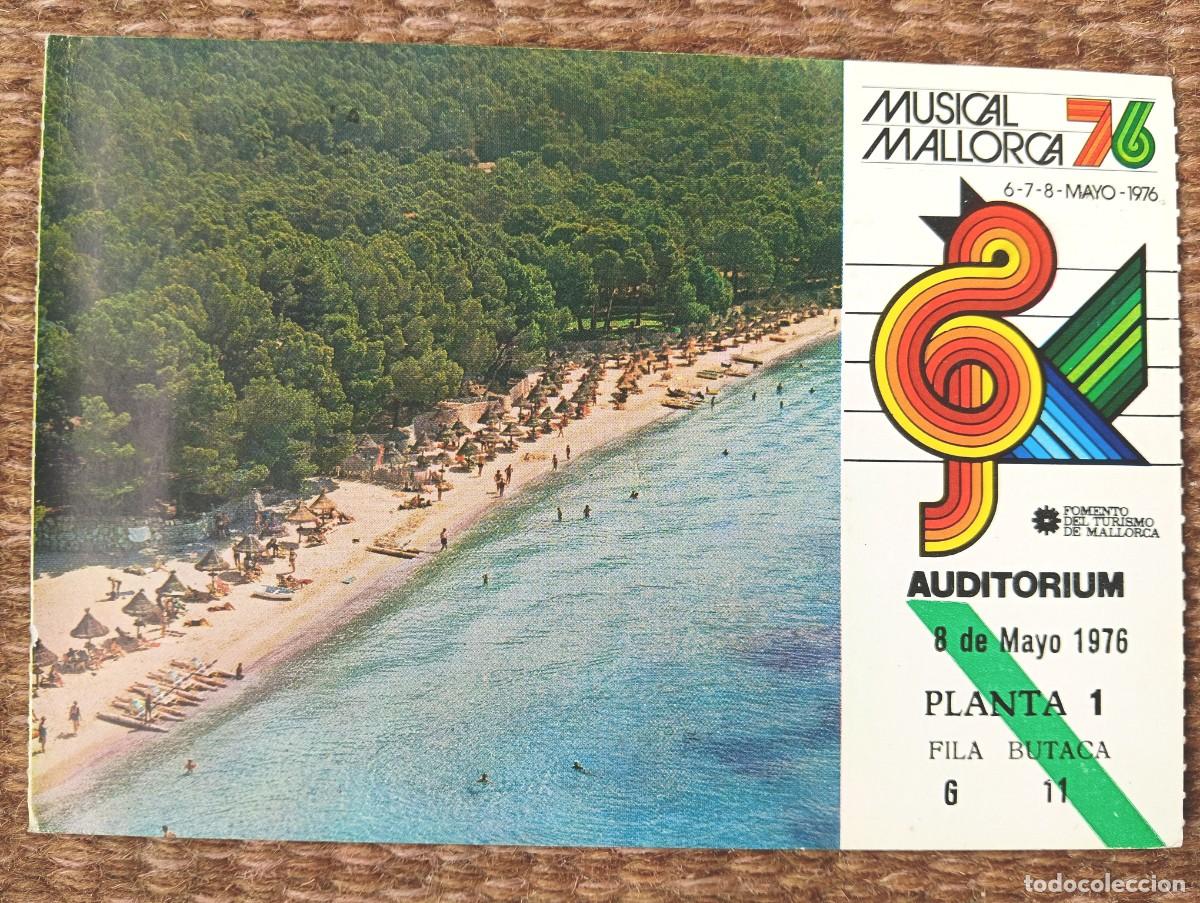 Postales: MUSICAL MALLORCA 76 AUDITORIUM - POLLENSA - MALLORCA