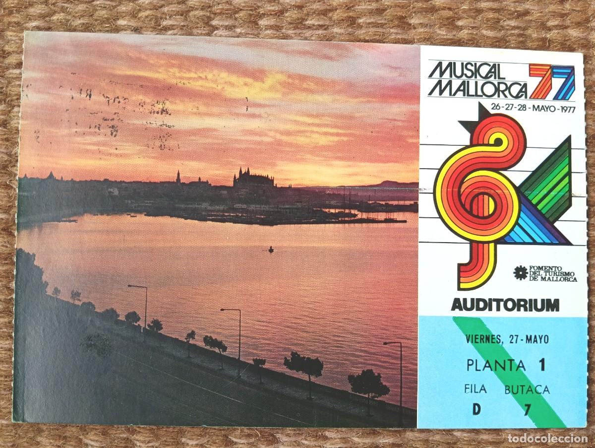 Postales: MUSICAL MALLORCA 77 AUDITORIUM - PALMA DE MALLORCA