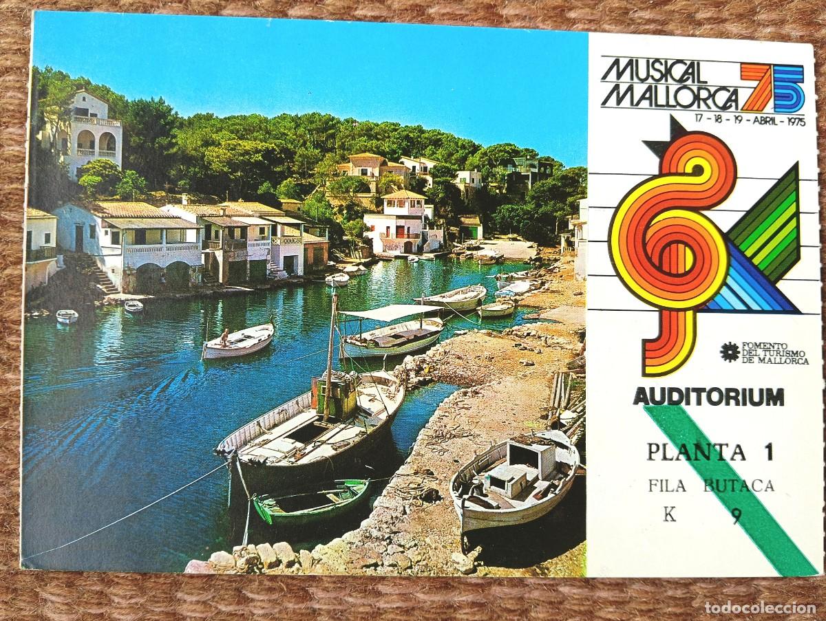 Postales: MUSICAL MALLORCA 75 AUDITORIUM - SANTANYI - CALA FIGUERA - MALLORCA