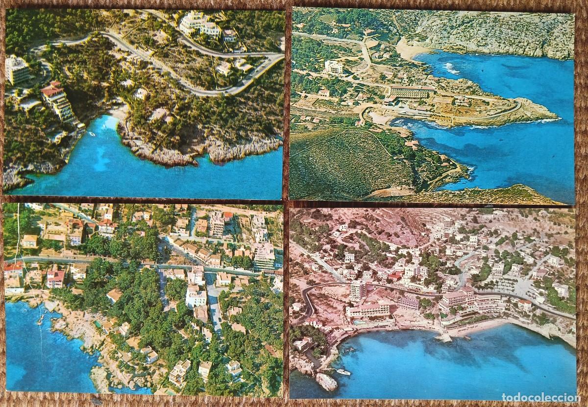 Postales: MALLORCA - LOTE 4 POSTALES VISTAS AEREAS - ED. VALICAR
