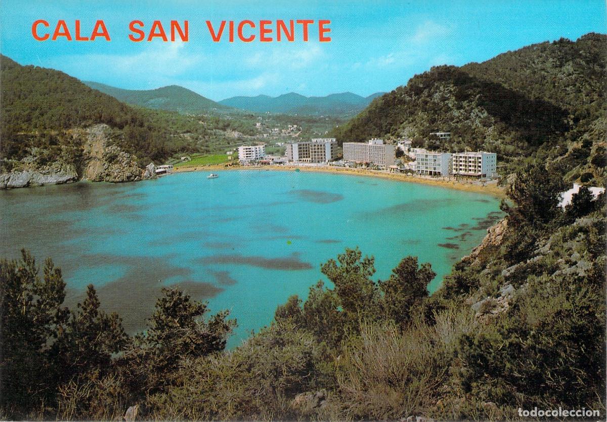 Postales: Postal de Cala San Vicente en Ibiza, Islas Baleares