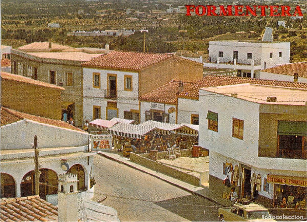 Postales: Postal Tur&iacute;stica de Calle T&iacute;pica en Formentera