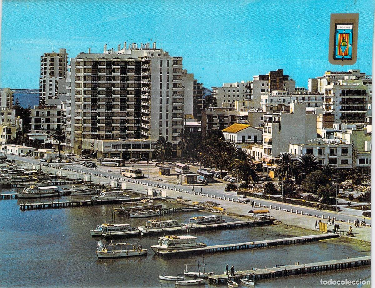 Postales: Postal de San Antonio Abad, Ibiza - Vista Parcial del Puerto