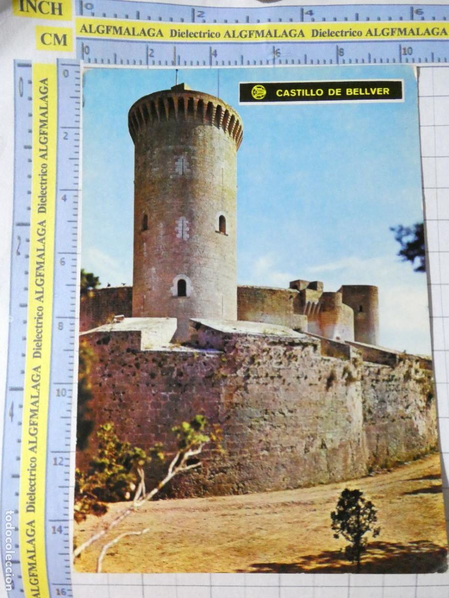Postales: POSTAL DE MALLORCA. A&Ntilde;O 1967 PALMA CASTILLO DE BELLVER 1688 ICARIA. 2333