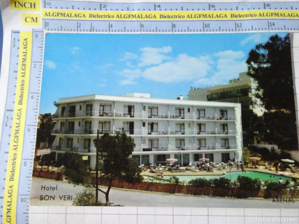 Postales: POSTAL DE MALLORCA. A&Ntilde;O 1966. PLAYAS DEL ARENAL HOTEL SON VERI 2493 PLANAS. 2348