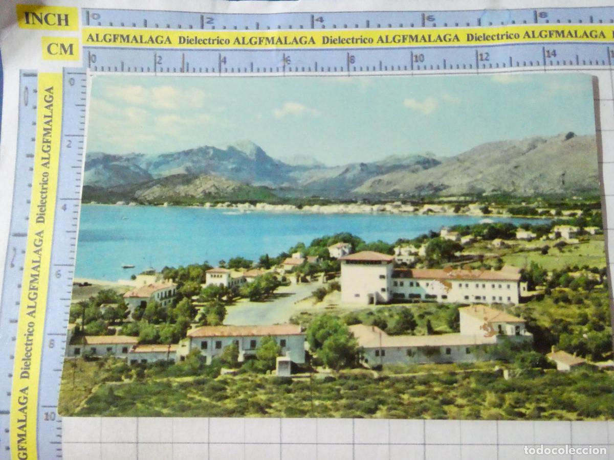 Postales: POSTAL DE MALLORCA. A&Ntilde;O 1961. PUERTO DE POLLENSA VISTA GENERAL 10 RAKER. 2352