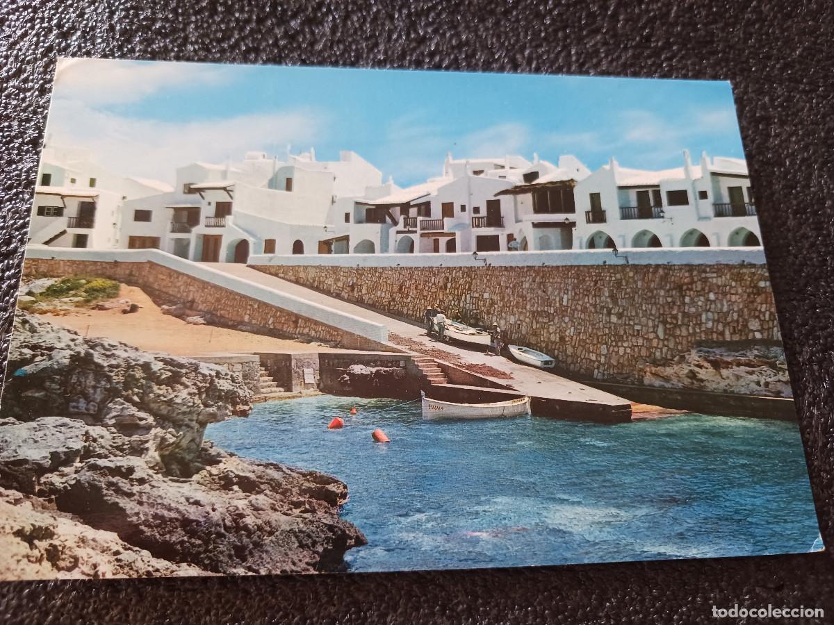 Postales: 3028 MENORCA BINIBECA POBLADO DE PESCADORES, ed. dolfo, circulada 1974