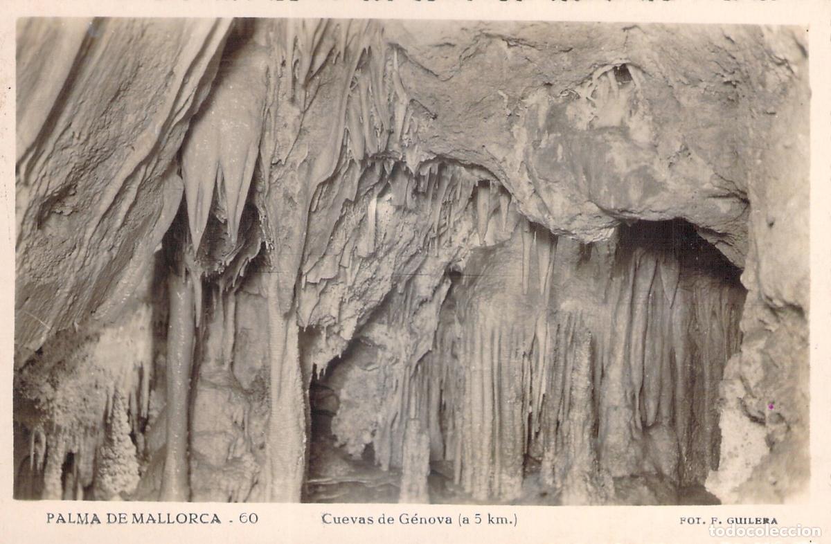 Postales: Postal de las Cuevas de G&eacute;nova en Palma de Mallorca