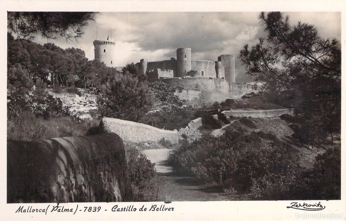 Postales: Postal del Castillo de Bellver en Palma de Mallorca 7839