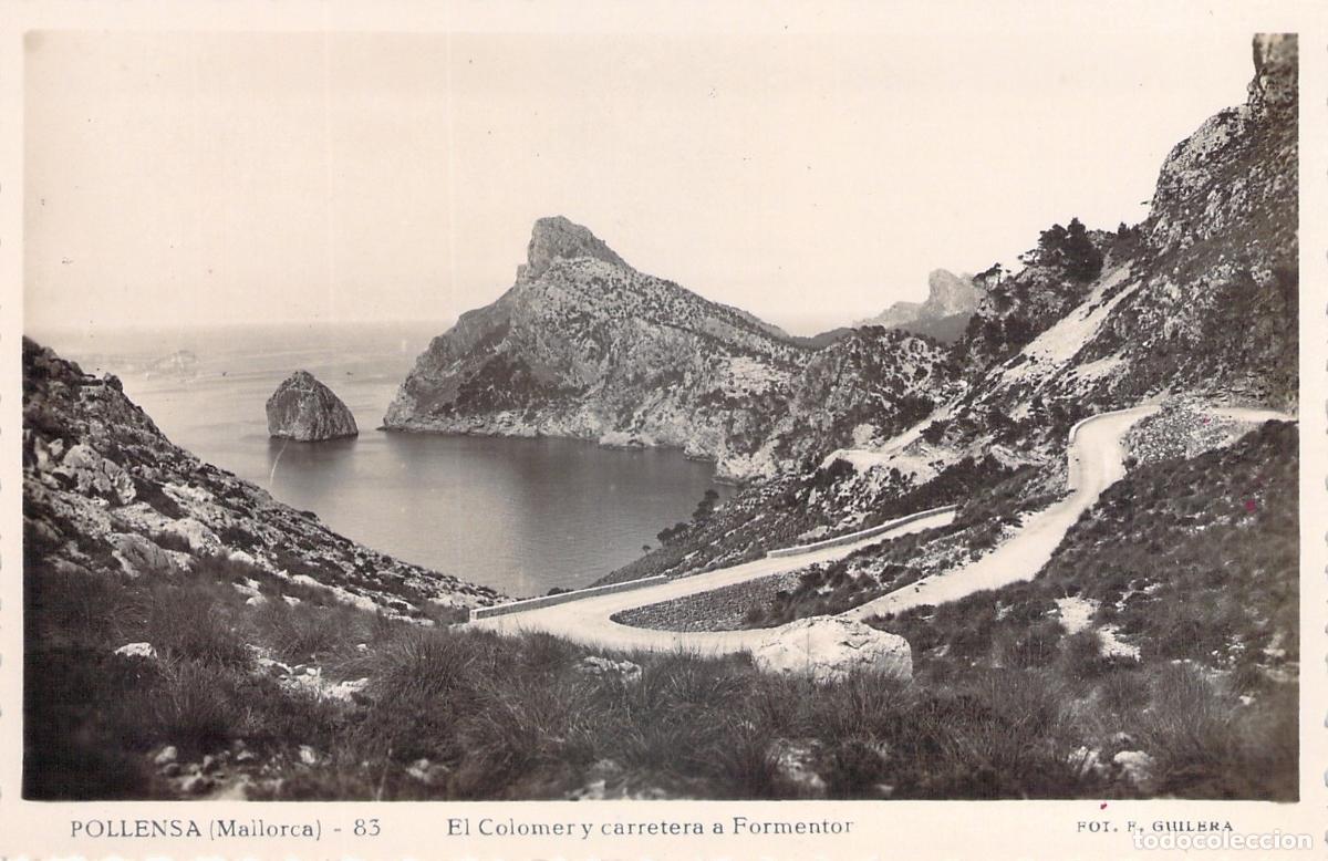 Postales: Postal de El Colomer y la carretera de Formentor en Mallorca 83