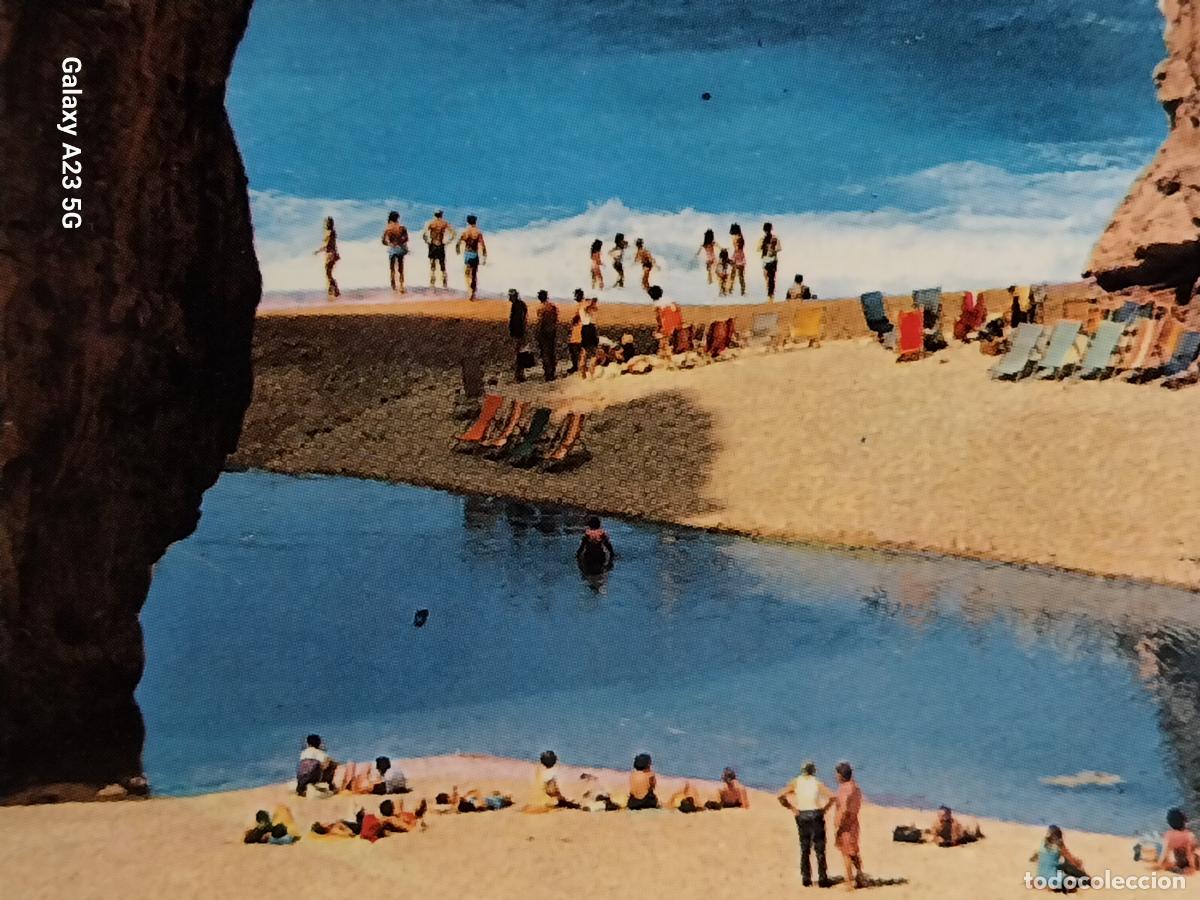 Postales: CALOBRA TORRENTE DE PAREIS ED ICARIA 6103 SC ORIGINAL PLAYA ANIMADA