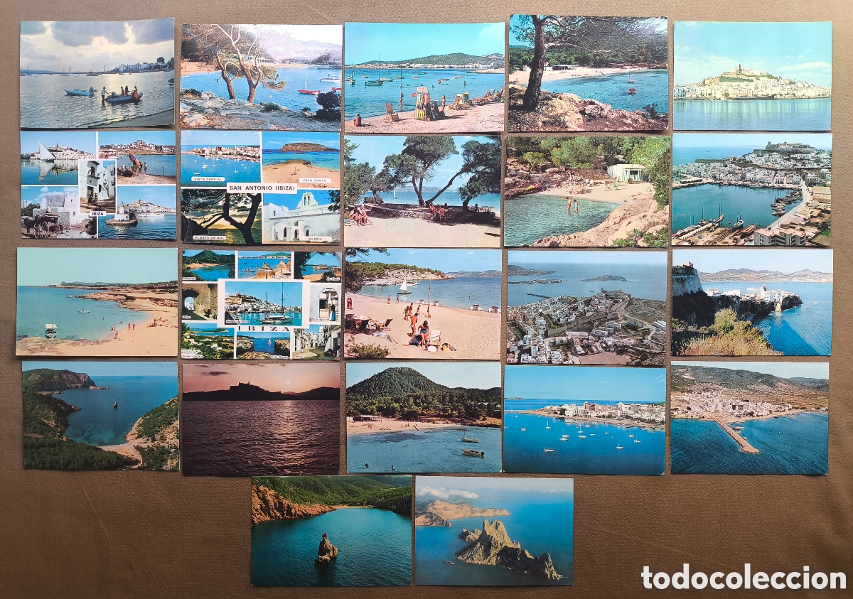Postales: EIVISSA SANT ANTONI POSTAL A COLOR LOTE 22 BALEARS IBIZA C. 1965