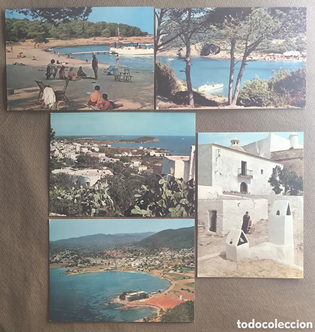 Postales: EIVISSA SANTA EUL&Agrave;LIA DEL R&Iacute;O POSTAL A COLOR LOTE 5 BALEARS IBIZA C. 1965