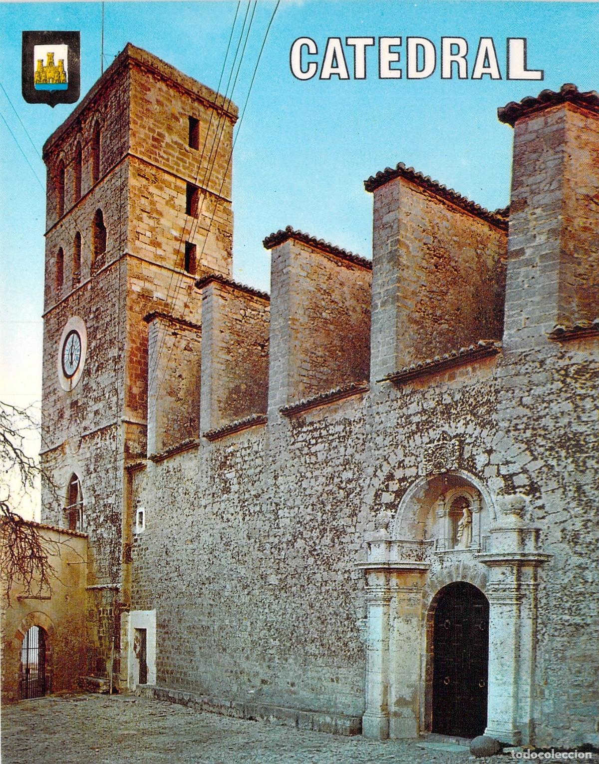 Postales: Postal de la Catedral de Ibiza, Isla Blanca