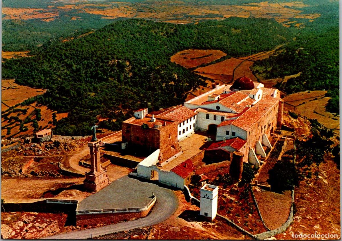 Postales: Menorca - Santuario de Monte Toro - Inter Color MH 9038 - 149x105mm - Vista a&eacute;rea