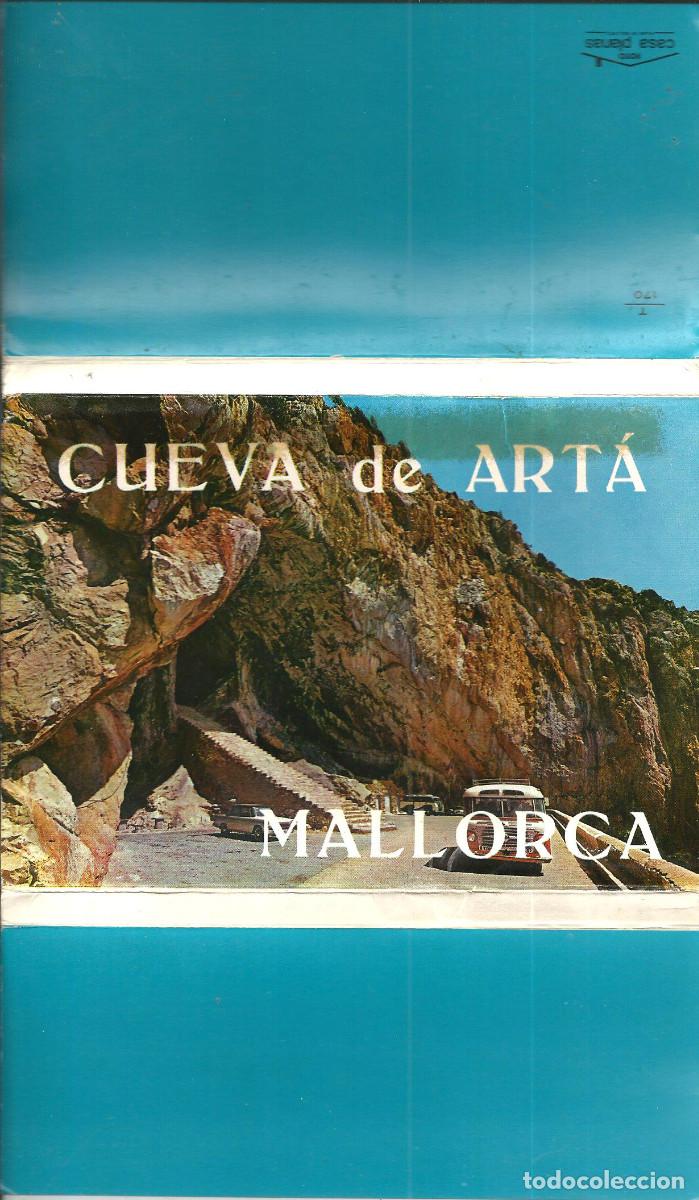 Postales: BLOC, TACO 9 POSTALES MALLORCA - CUEVA DE ART&Aacute; - FOTO CASA PLANAS