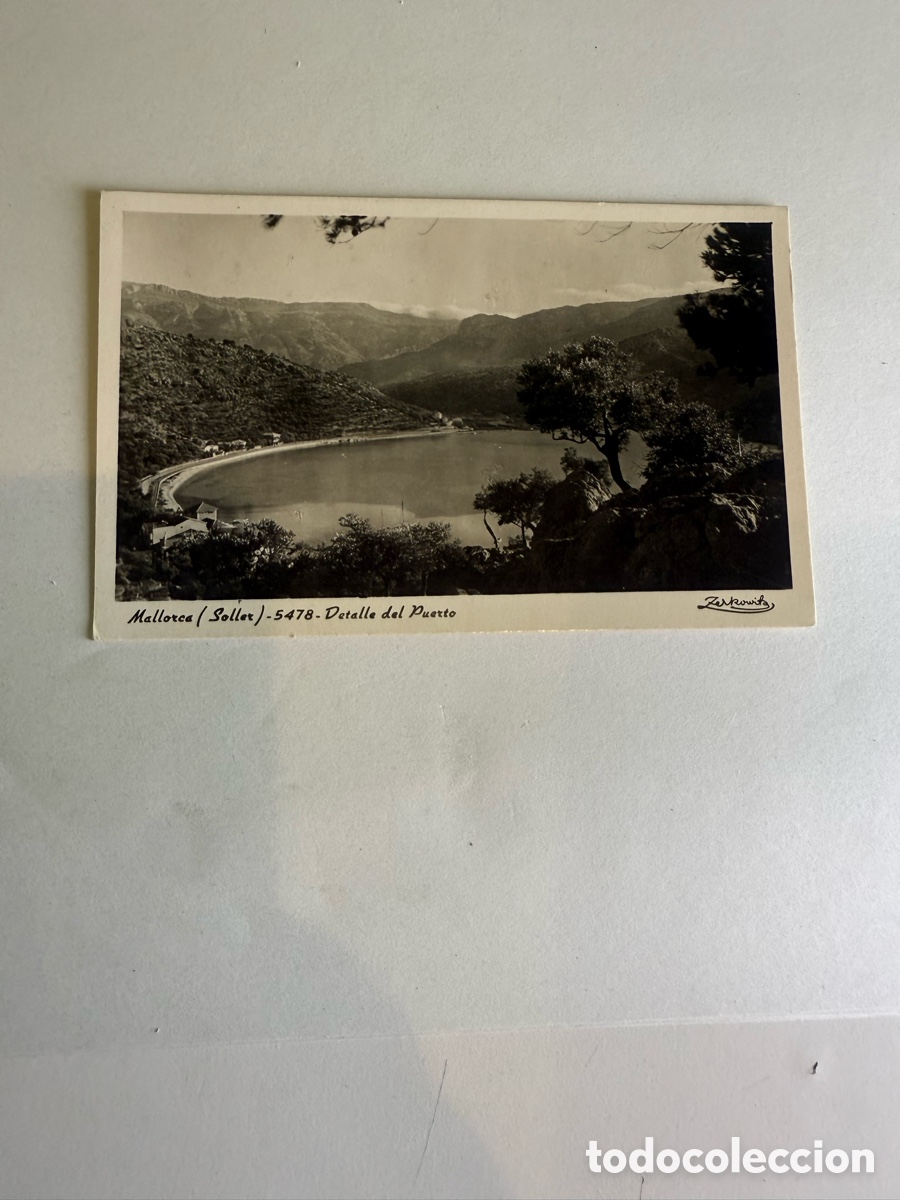 Postales: Postal Mallorca S&oacute;ller 1950 &ndash; Original de la &eacute;poca 1950