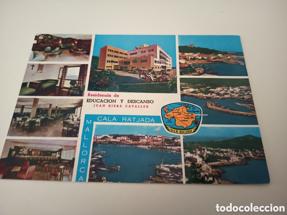 Postales: Residencia de educaci&oacute;n y descanso Juan Riera Mallorca cala ratjada