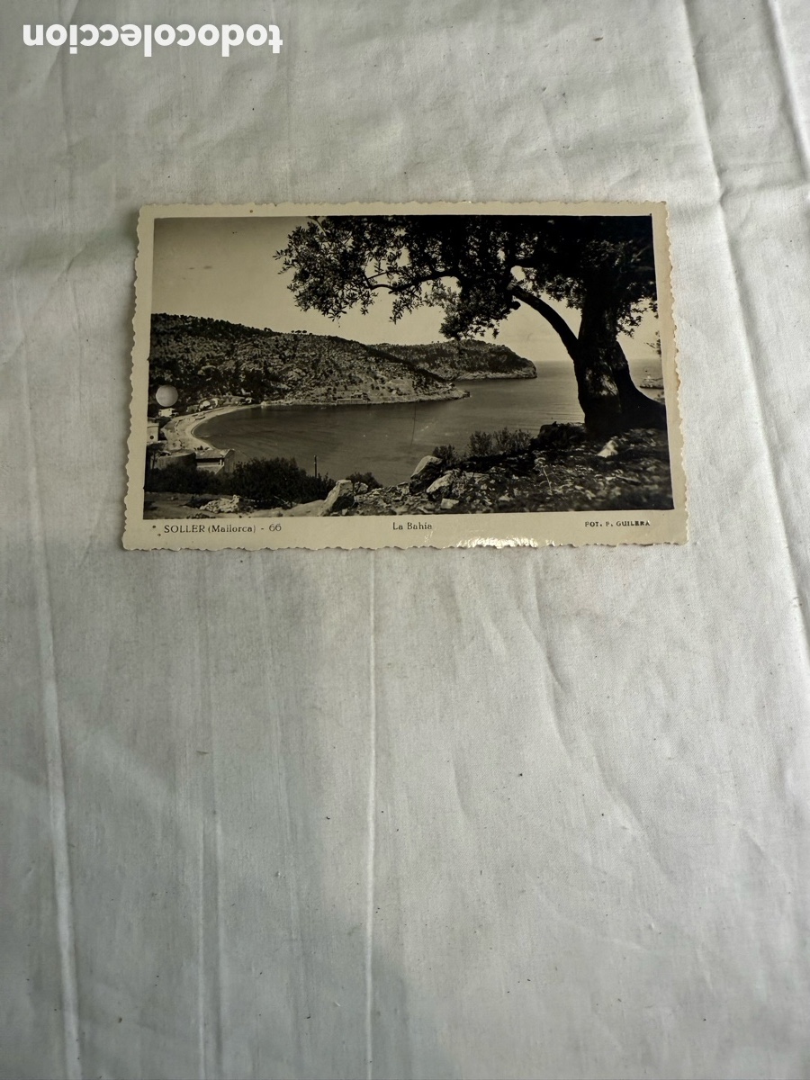 Postales: Postal S&oacute;ller La Bah&iacute;a blanco y negro original de la &eacute;poca