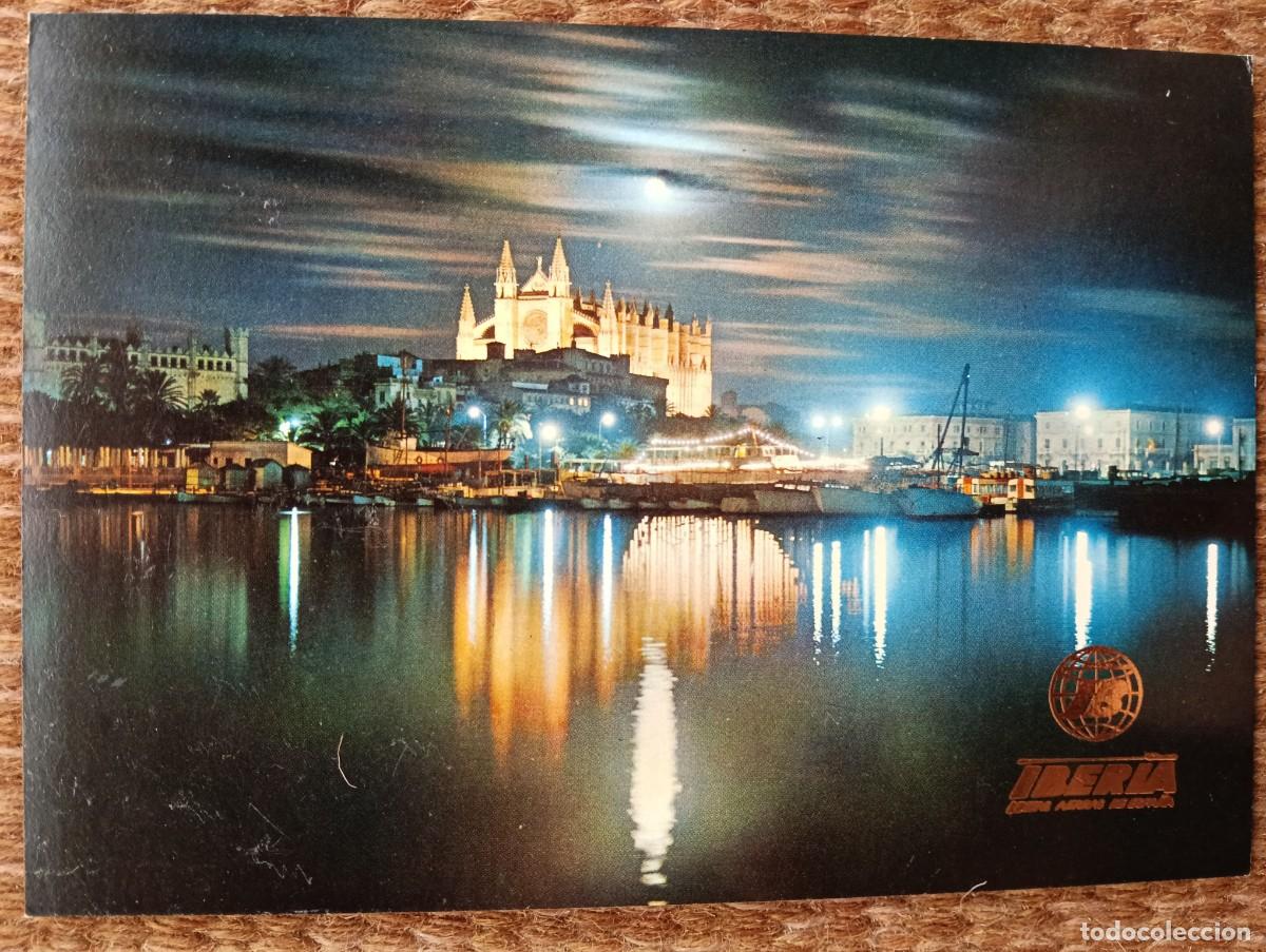 Postales: PALMA DE MALLORCA - PUBLICIDAD IBERIA LINEAS AEREAS