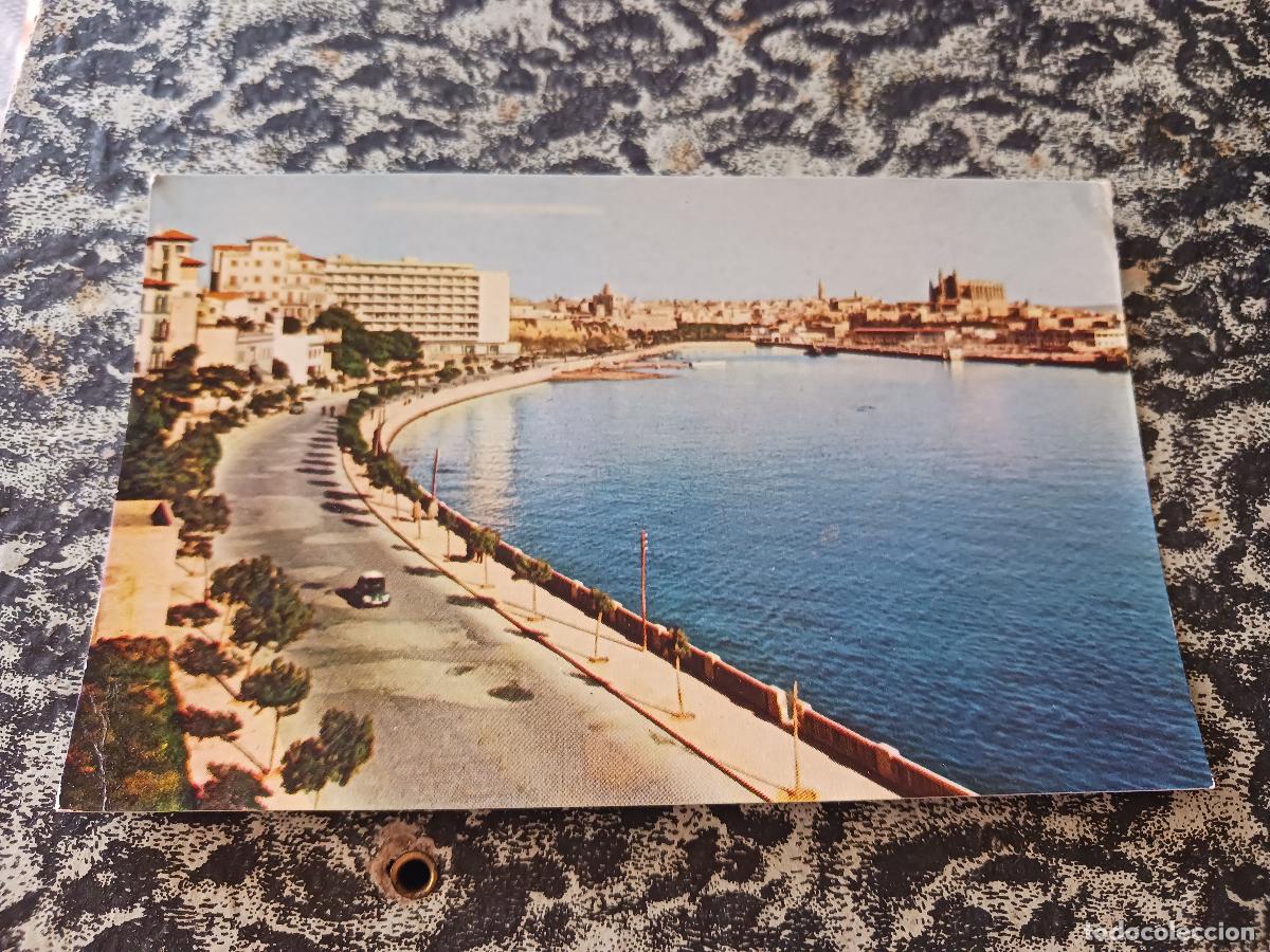 Postales: 9 palma de mallorca, paseo maritimo hacia palma, ed. Zerkowitz, Fotoc. Zemacrom, Imp. Casamaj&oacute;