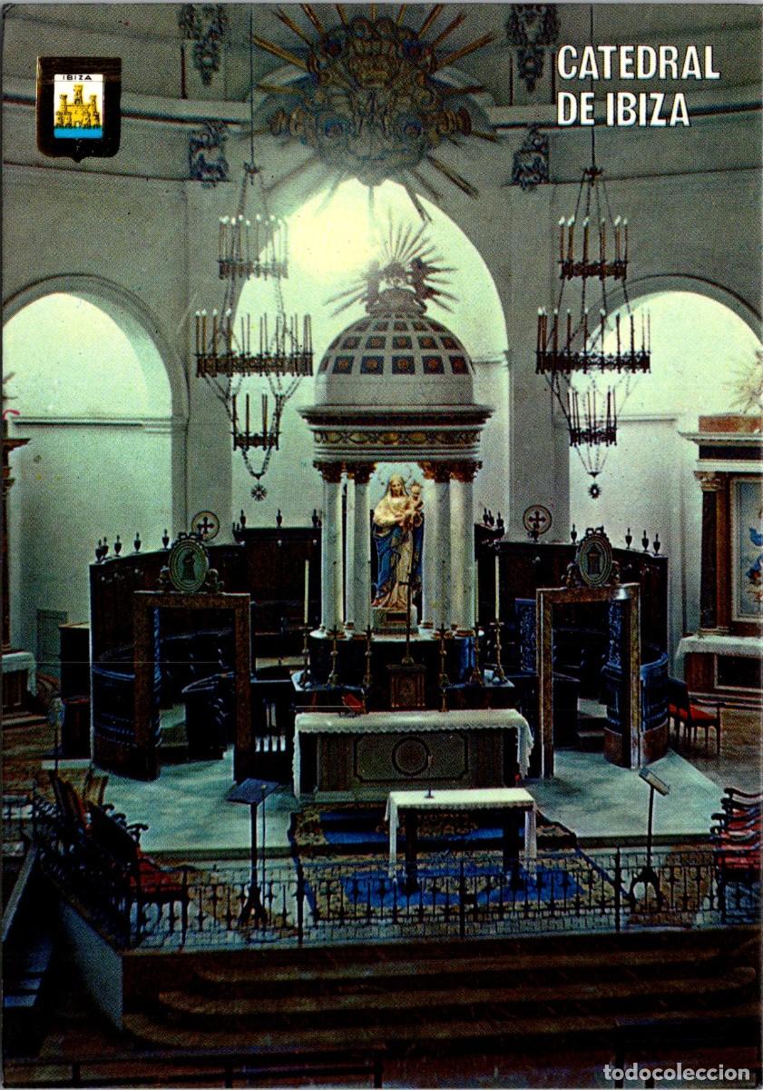 Postales: Ibiza - Interior de la Catedral - Subirats Casanovas 349 - 148x103mm