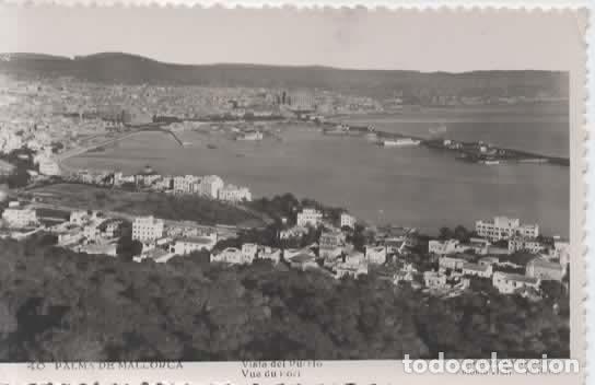 Postales: MALLORCA ESCRITA VISTA DEL PUERTO