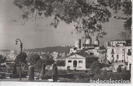 Postales: MALLORCA ESCRITA PLAZA G ROCA SELLO ARRANCADO