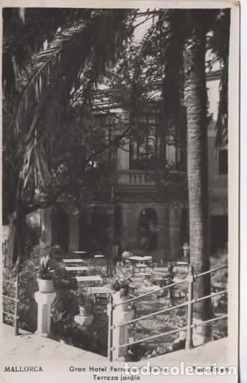 Postales: MALLORCA ESCRITA GRAN HOTEL FERROCARRIL SOLLER