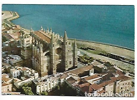 Postales: LA CATEDRAL, VISTA AEREA.- PALMA / MALLORCA