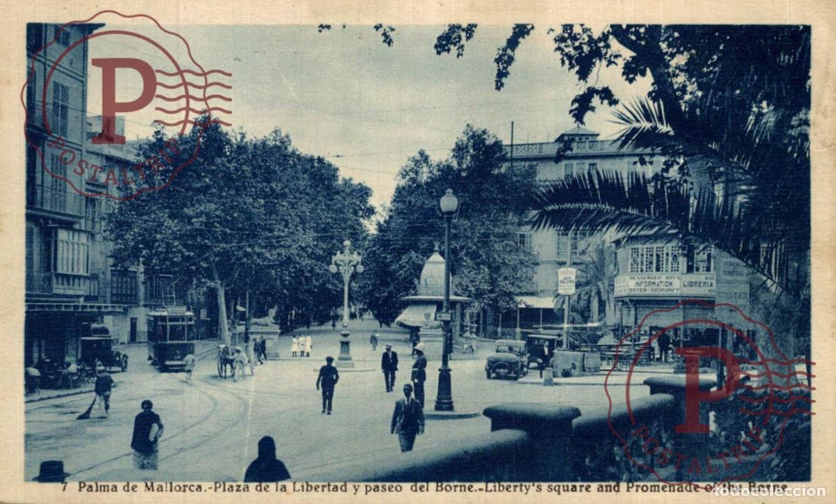 Postales: MALLORCA. PALMA DE MALLORCA. PLAZA DE LA LIBERTAD.
