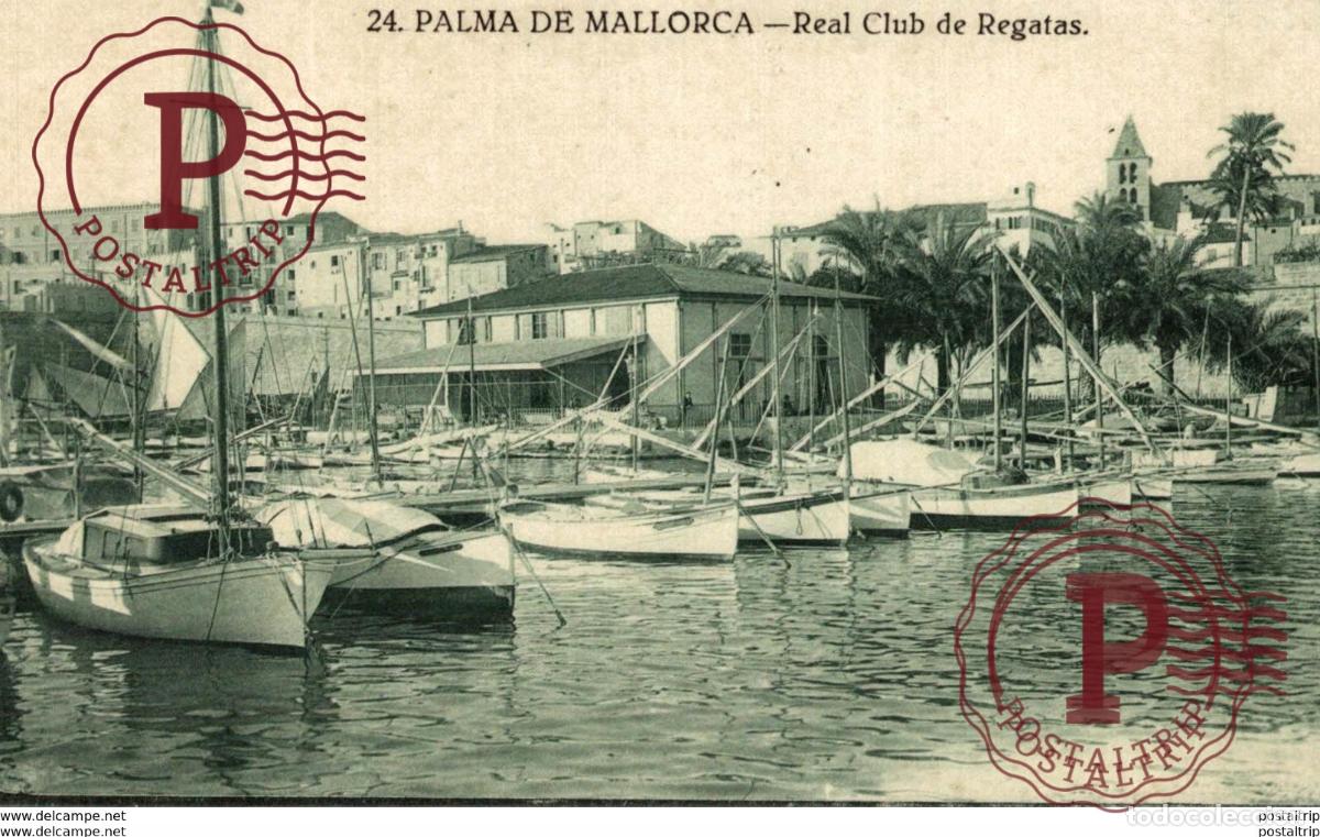Postales: PALMA DE MALLORCA. REAL CLUB DE REGATAS