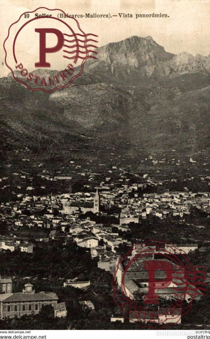 Postales: SOLLER. BALEARES-MALLORCA. VISTA PANORAMICA. FOT. LACOSTE