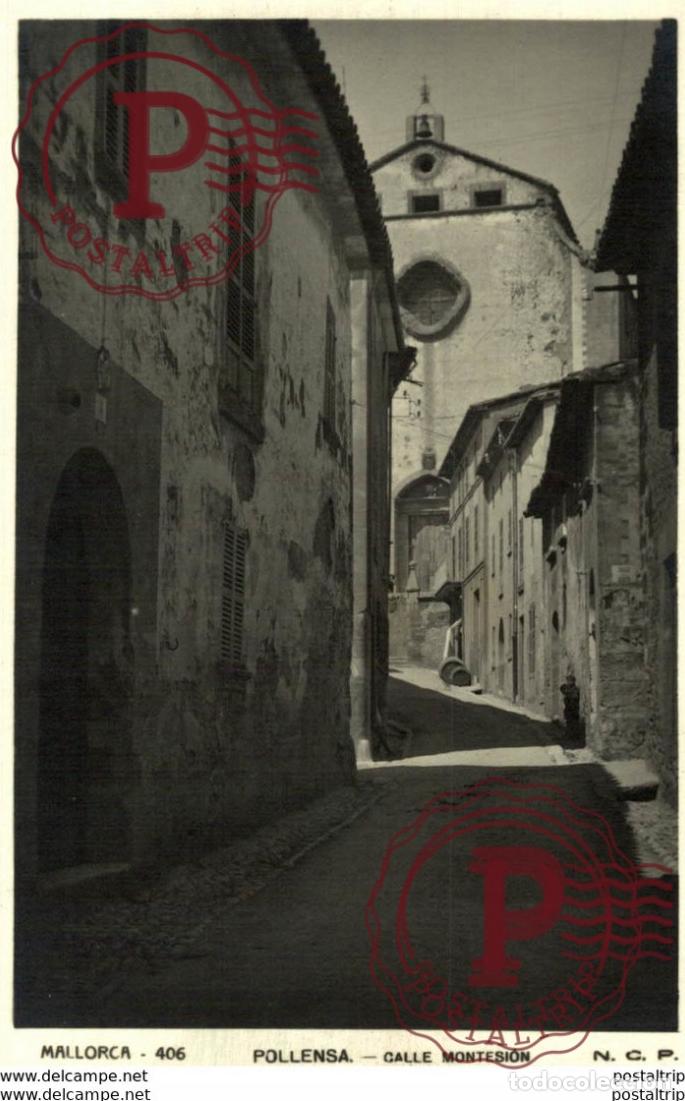 Postales: MALLORCA POLENSA CALLE MONTESION