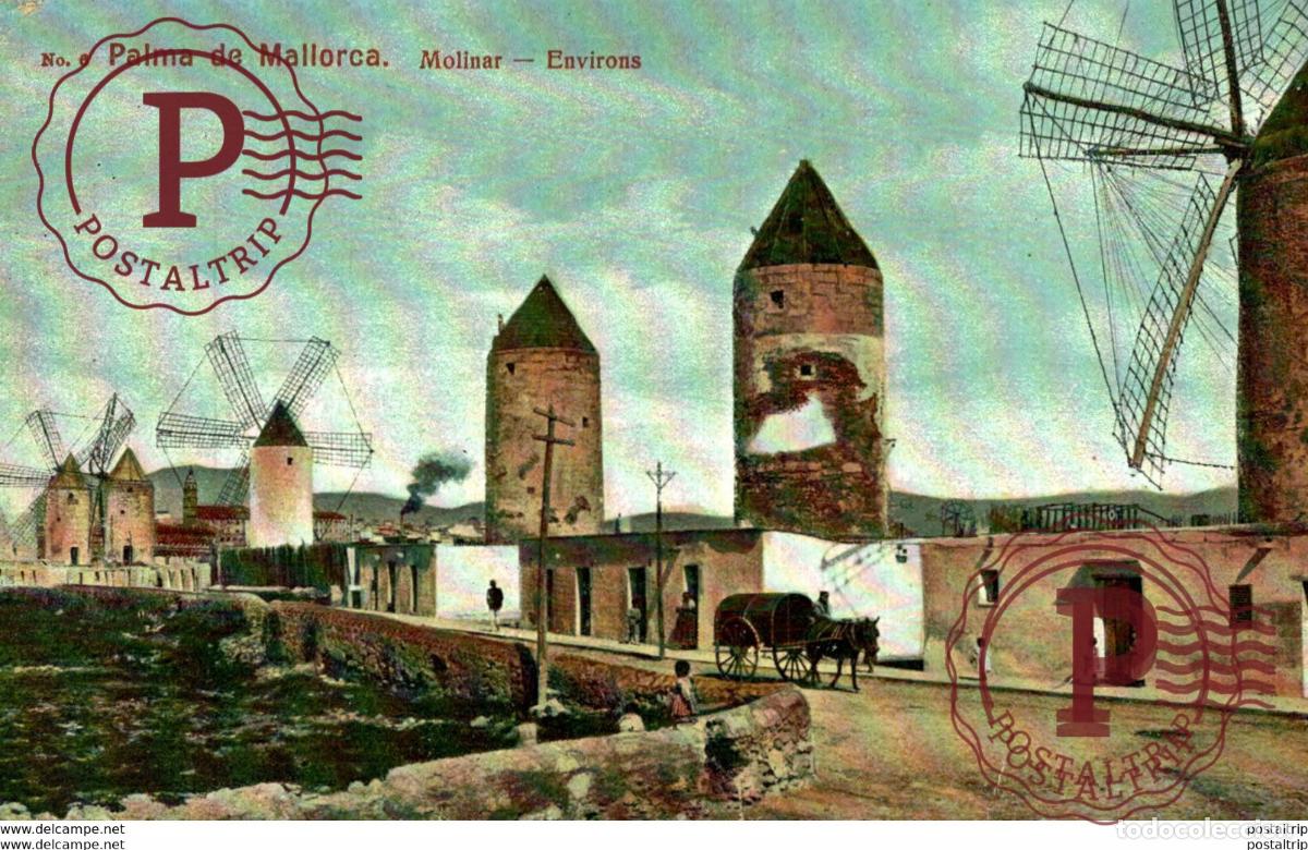Postales: PALMA DE MALLORCA MOLINAR ENVIRONS